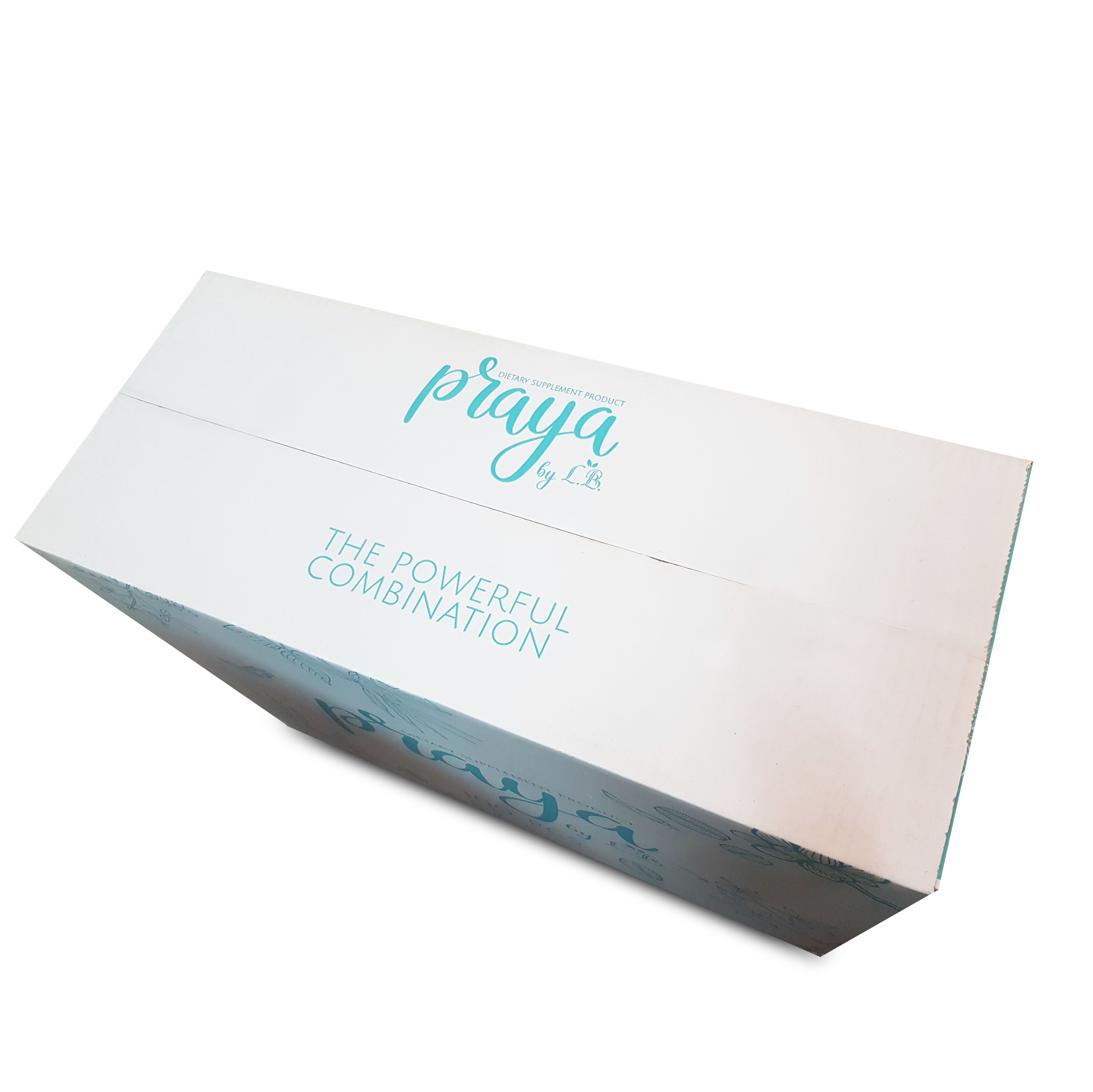 กล่องอาหารเสริม 
Brand Praya บรรจุ 100 ชิ้น
ขนาด 25.4x62x42cm.