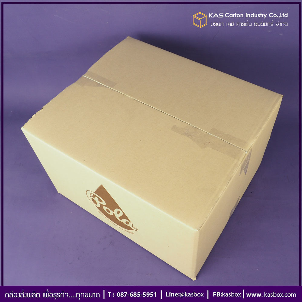 กล่องลูกฟูก สำเร็จรูป และ สั่งผลิต ตามความต้องการลูกค้า กล่องลูกฟูก SME กล่องกระดาษลูกฟูก บรรจุนมถั่วเหลืองชนิดผง Pola