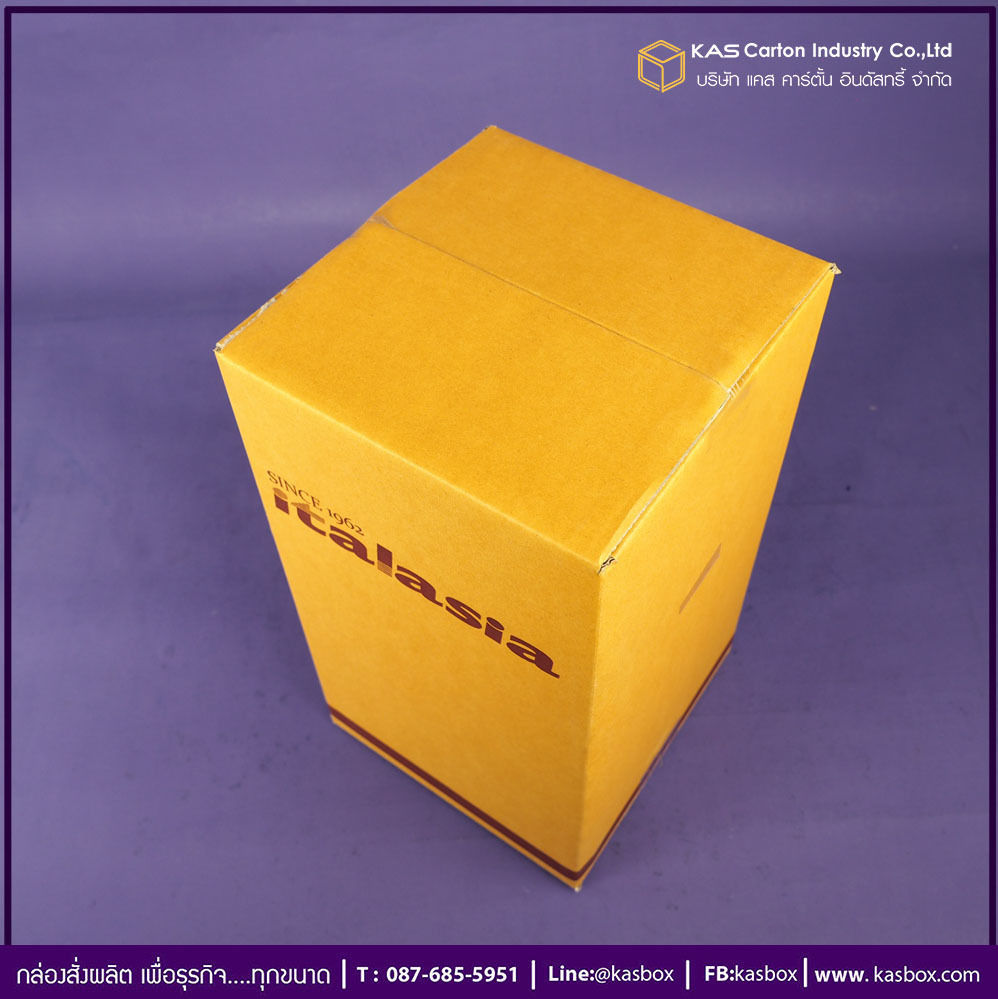 กล่องลูกฟูก สำเร็จรูป และ สั่งผลิต ตามความต้องการลูกค้า กล่องลูกฟูก SME กล่องกระดาษลูกฟูก กล่องเครื่องดื่ม ใส่ไวน์ Italasia