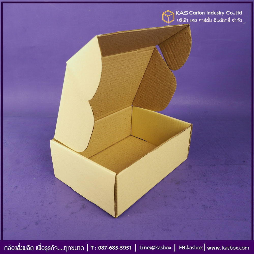 กล่องลูกฟูก สำเร็จรูป และ สั่งผลิต ตามความต้องการลูกค้า กล่องลูกฟูก SME กล่องกระดาษลูกฟูก กล่องหูช้าง  TrainKru
