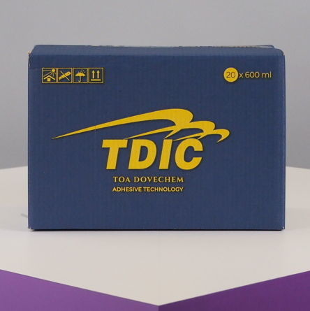 กล่องสินค้าอุตสหกรรม
Brand : TOA 
รูปแบบกล่อง : กล่องฝาชน
ขนาดกล่อง : 21 x 37 x 24 cm
ความหนากล่อง : 5 ชั้น ลอน Bc
สีผิวกล่อง : Ki
พิมพ์ : 2 สี 4 ด้าน ย้อมสีกล่อง
สีพิมพ์ : สีมาตรฐาน น้ำเงิน205+เหลือง
