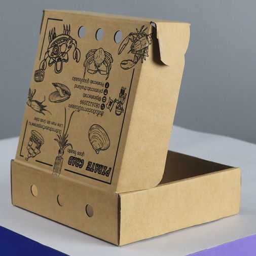 กล่องลูกฟูก สำเร็จรูป และ สั่งผลิต ตามความต้องการลูกค้า กล่องลูกฟูก SME กล่องกระดาษลูกฟูก กล่องอาหาร ปูดอง Pirates Crab