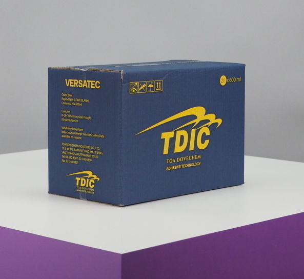 กล่องกระดาษลูกฟูกกล่องสี TOAสินค้าอุตสหกรรม Brand : TOA 