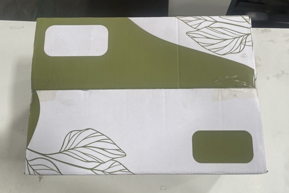 กล่องลูกฟูกการพิมพ์สามารถพิมพ์ให้สอดคล้องกับตัวกล่องด้านใน